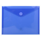 Sachet De 5 Mini Pochettes-enveloppes Polypropylène - A5 - Couleurs Assorties - X 10 - Exacompta