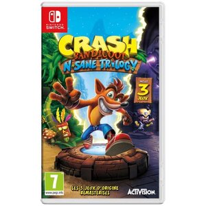Crash Bandicoot N. Sane Trilogy Jeu Switch