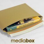 Lot de 50 enveloppes carton media-box compatible lettre suivie / lettre max la poste