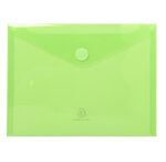 Sachet De 5 Mini Pochettes-enveloppes Polypropylène - A5 - Couleurs Assorties - X 10 - Exacompta