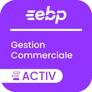 Ebp gestion commerciale activ + service privilège - licence 1 an - 1 poste - a télécharger