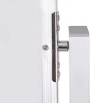 Tableau magnétique blanc à roulettes double face effaçable cadre en aluminium 110x75 cm incluant aimants marqueurs rigole panneau magnétique aimanté
