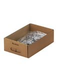 (lot  50 fonds) caisse carton palettisable c40 avec couvercle 300 x 200 x 90 mm
