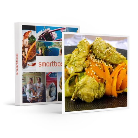 SMARTBOX - Coffret Cadeau Cours de cuisine privé et interactif pour 2 en visio -  Gastronomie