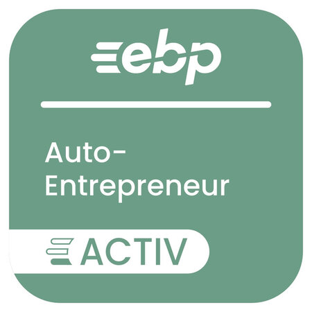 EBP Auto-Entrepreneur ACTIV - Gamme Eco - 1 utilisateur - Licence 1 an - A télécharger