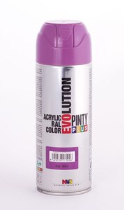 Peinture spray Acrylic Brillant 400ml Lilas Rouge RAL 4001 - Pinty Plus