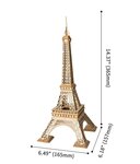 Puzzle en bois 3D Tour Eiffel