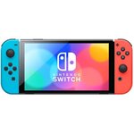 Console Nintendo Switch (modèle OLED) : Nouvelle version, Couleurs Intenses, Ecran 7 pouces - avec un Joy-Con Neon