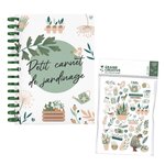 Carnet de jardinage + stickers jardin