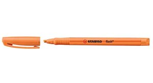 Surligneur flash edition Pointe biseautée 1 - 3,5 mm Orange STABILO