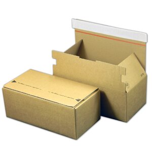 Lot de 500 boîte postale autocollante spid'boite 01 format 268x135x100 mm