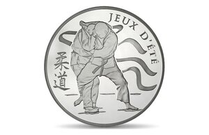 Pièce de monnaie 10 euro France 2012 argent BE – Jeux d’été (judo)