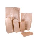 (lot   125 sacs) sac kraft brun standard 1 feuille à encoche 37 5 x 55
